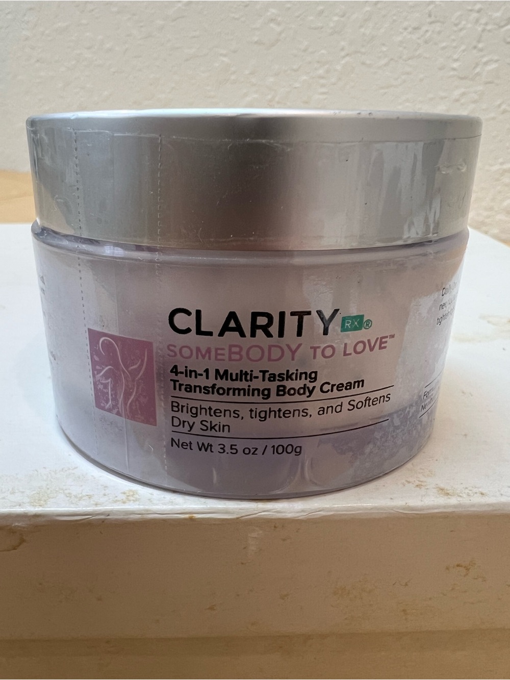 Clarity Rx Somebody To Love 4-in-1 Transforming Body Cream in Light Purple